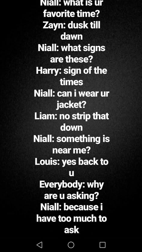 One Direction Text, Lyrics One Direction, One Direction Gif, One Direction Names, Imagines One Direction, Wallpaper One Direction, Song Names, 1d Quotes, One Direction Jokes