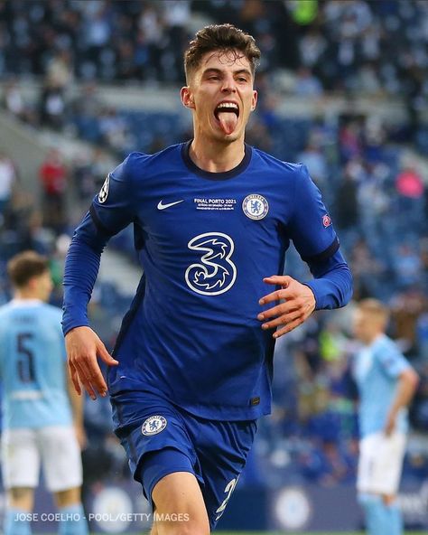 Kai Havertz 2021 Lothar Matthaus, Chelsea Players, Kai Havertz, English Football League, Club World Cup, Zinedine Zidane, Chelsea Football Club, Chelsea Football, Phone Wallpaper For Men