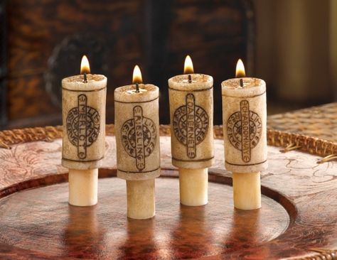 wine cork candles Bottle Cork Crafts, Wine Cork Candle, Cork Candle, Candelabra Centerpieces, Wine Wedding Favors, Wine Bottle Cork, Candelabra Centerpiece, Lighting Wall Sconces, Wedding Flowers Centerpieces