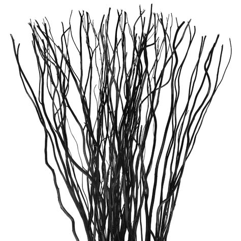 PRICES MAY VARY. Adequate to Meet Your Needs: you will receive 50 pieces of curly willow branches with charming color, which are sufficient for you to apply and replace, easily meet your daily use and other requirements, also can add vibrant details to floral arrangement Size Information: the curly twigs for vases measure approx. 17 inches long, proper in size and light in weight, you can also cut them into desired size according to your needs, to better fit your vase or other DIY projects; Thes Branches For Vases, Curly Willow Branches, Twigs Decor, Vase With Branches, Diy Crafts Christmas, Curly Willow, Artificial Potted Plants, Silk Hydrangeas, Willow Branches