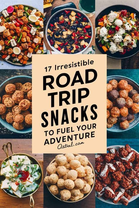 Snacks For Road Trip, Food For Road Trips, Healthy Road Trip Food, Sushi In Japan, Best Road Trip Snacks, Pasta In Italy, Healthy Road Trip Snacks, Dishes Around The World, Camping Usa