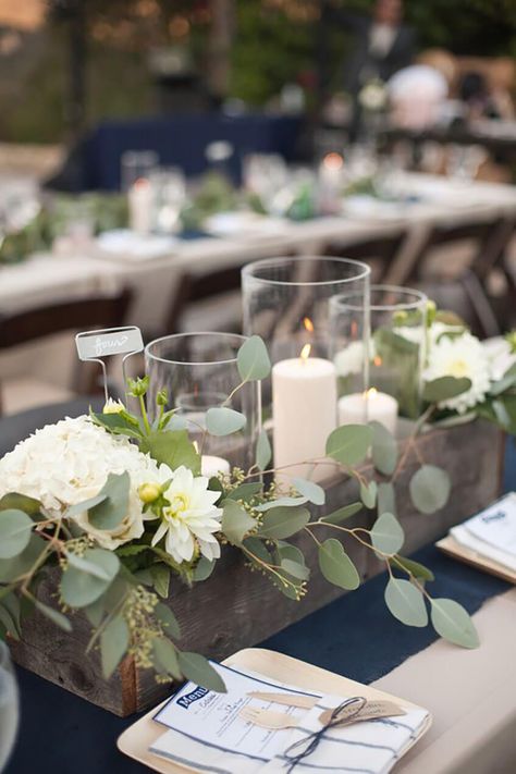 David Tutera Wedding, Wooden Box Centerpiece, Wood Box Centerpiece, Box Centerpiece, Expensive Flowers, Wooden Centerpieces, Rustic Wooden Box, Wedding Motifs, Unique Wedding Flowers