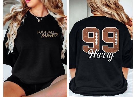 Customized Football Mom Sweatshirt Your Name Football Shirt Football Shirt Game Day Shirt Football Season Shirt Football Mom Shirt - Etsy Football Mom Shirts, Football Sweatshirt, Fashion Guide, Shirt Football, Mama Shirts, Game Day Shirts, August 31, Mom Sweatshirt, Football Mom