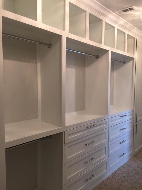 Image result for custom closet Diy Kast, Master Closet Design, House Closet, Custom Closet Design, Closet Planning, Closet Built Ins, Walking Closet, Dream Closet Design, Closet Design Layout