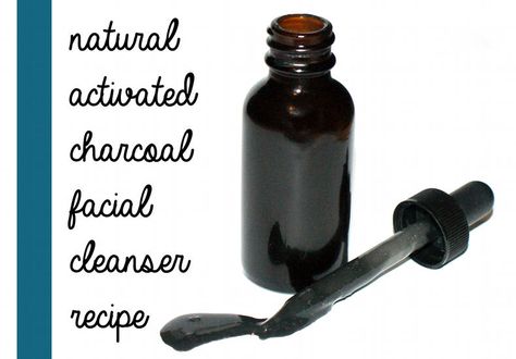 Activated Charcoal Facial Cleanser Recipe for Acne Prone Skin Facial Cleanser Recipe, Cleanser Recipe, Diy Activated Charcoal, Homemade Facial Cleanser, Cleanser For All Skin Types, Facial Brush Cleanser, Natural Facial Cleanser, Cleanser For Oily Skin, Natural Beauty Recipes