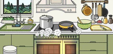 Adorable Home Kitchen Game, Adorable Home Game Ideas, Adorable Home Game Design Ideas, Adorable Home Game, Dancing Cartoon, Games On Your Phone, Game Design Ideas, Game Decor, Tsuki Odyssey