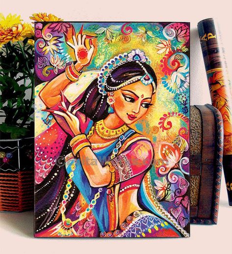 Mudra Hands, Indian Classical Dancer, Painting Indian, Woman Dancing, Indian Woman, Dance Art, Henna Tattoo, Dancing, Dancer