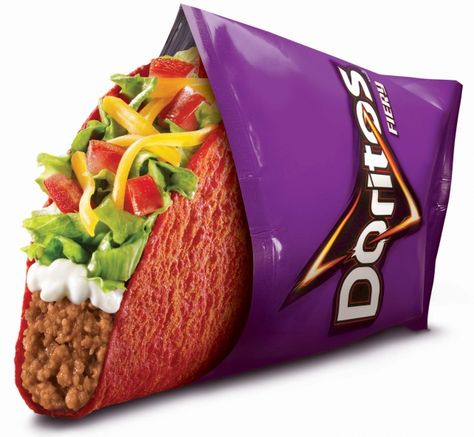 Doritos Locos Tacos, Doritos Taco, Fast Food Chains, Taco Bell, Menu Items, Bellini, Food Obsession, Candy Recipes, Junk Food