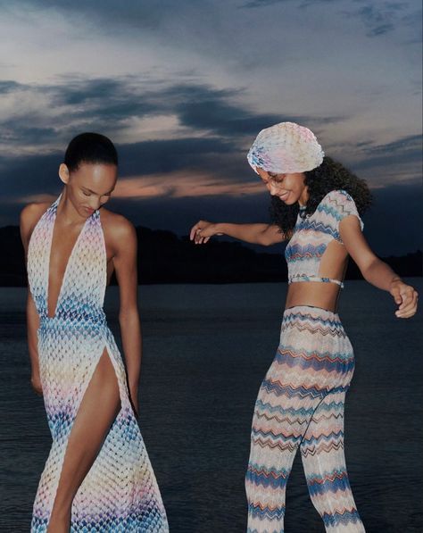 #MissoniBeachwear silhouettes and the beauty of life by the sea. Discover more via the link in bio. ⠀⠀⠀⠀⠀⠀⠀⠀⠀⠀⠀ #Missoni disponible chez @graphitilyon. Life By The Sea, Missoni Dress, The Beauty Of Life, Beauty Of Life, Slim Aarons, Fashion Media, Beachwear Fashion, Fashion Mood Board, Welcome To The Party