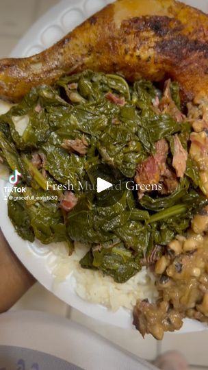 110 reactions | How to cook fresh mustard greens #mustardgreens #smokedmeat #easydinnerideas #easyrecipeideas #southerncooking | Javashia Guy | Javashia Guy · Original audio Greens Gumbo, Sunday Meals, Collard Greens Recipe, Never Going Back, How To Cook Greens, Shrimp Sausage, Southern Recipes Soul Food, Vegetable Side Dishes Recipes, Cooking Soup