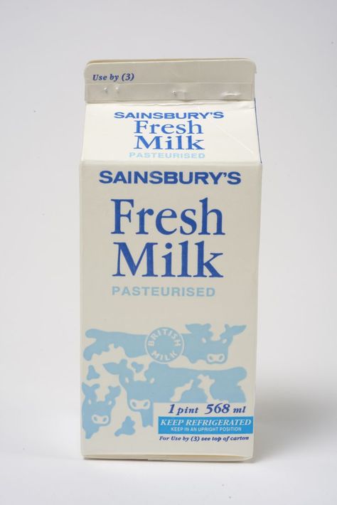 Великобритания Vintage Milk Carton, Liquid Cheese, Drink Delivery, Frozen Food Packaging, Custom Board Games, Milk Delivery, London Docklands, Milk Brands, Milk Packaging