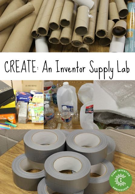 Create an Inventor Supply Lab with Recycled Materials | STEM Activities for Kids Science Experience, Stem Activities For Kids, Steam Ideas, Stem Lab, Preschool Stem, Steam Projects, Stem Classroom, Stem Steam, Steam Activities