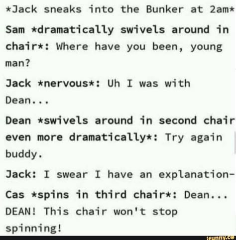 Supernatural Jokes, Supernatural Fanfiction, Destiel Fanart, Supernatural Tumblr, Supernatural Comic, Spn Memes, Supernatural Imagines, Supernatural Fan Art, Supernatural Art