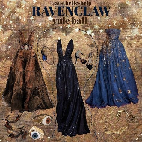 Ravenclaw Yule Ball Dresses Aesthetic, Ravenclaw Ball Gown, Yule Ball Dress Ravenclaw, Ravenclaw Yule Ball Dresses, Yule Ball Ravenclaw, Ravenclaw Yule Ball Gowns, Yule Ball Dress Aesthetic, Ravenclaw Outfit Aesthetic, Ball Dress Aesthetic