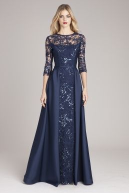 Baju Kahwin, Mother Of The Bride Dresses Long, Teri Jon, Mother Of Groom Dresses, Column Gown, فستان سهرة, Mothers Dresses, Stretch Velvet, Groom Dress