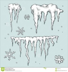 How To Draw Snow, Ice Drawing, Winter Fonts, Snowflakes Drawing, Winter Drawings, Crystal Drawing, Snow Theme, Ice Art, Background Drawing