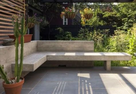 Concrete Bench Outdoor, Concrete Bench Seat, Bench Concrete, Boston Commons, Formed Concrete, Pouring Concrete, Steel Reinforcement, Outdoor Bench Seating, Board Formed Concrete