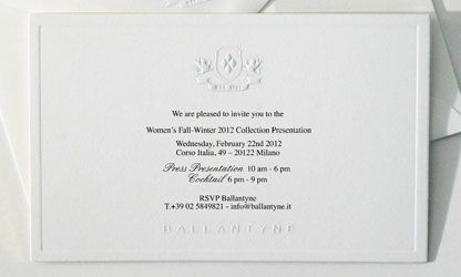 Fashion Week Invitation, Corporate Visual Identity, Design Christmas Card, Thermography Printing, Show Invitation, Corporate Brand Identity, Fashion Show Invitation, Branding Corporate, Graphic Design Company