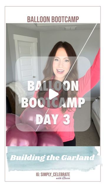 Becca Mansfield | Party Creator 🎉 on Instagram: "Which method do you use or are you going to try??   Hi 🙋🏻‍♀️ I’m Becca, your Balloon Bestie You can absolutely build balloon garlands like a professional and I’m here to show you how! 🙌🏻  This is Day 3 of my Balloon Bootcamp series, so go watch parts 1 and 2 if you missed them! 👀 Those reels go over how to inflate and shape your balloons, and the supplies you need ⚒️   My Balloon Garland Tutorial reel shows Method 1 (neck to neck tie) — but I wanted to show other easy building methods so you can figure out what works best for you! Sometimes I will use multiple building methods in one setup. 🥳  The 260 balloons are SO versatile to work with, as you can see in this video — And work SO much better than fishing line or a plastic tape stri Balloon Garland With Fishing Line, 260 Balloons, Balloon Garland Tutorial, Decorating Business, Garland Tutorial, Watch Parts, Fishing Line, Balloon Garland, Graduation Party