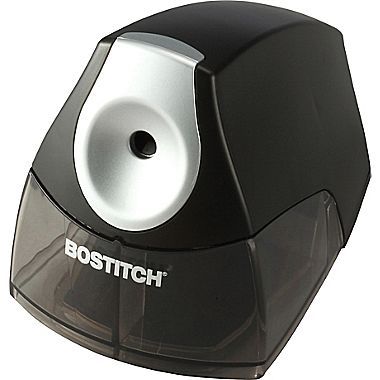 Stanley Bostitch  Compact Desktop Electric Sharpener, Black Electric Sharpener, Electric Pencil Sharpener, Pencil Shavings, Pencil Sharpeners, School Pencils, Sharpeners, Pencil Sharpener, Office Essentials, Waste Basket