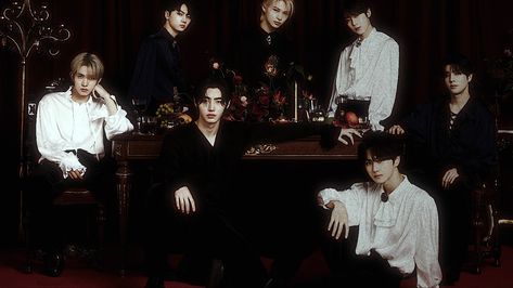 Enhypen Aesthetic Header, Enhypen Vampire Aesthetic, Vampire Enhypen, Enhypen Wattpad, Enhypen Ot7 Icon, Enhypen Vampire, Ot7 Icon, Vampire Core, Mr Vampire