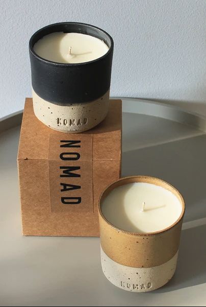 Candle Packaging Design, Soya Mumu, Candle Projects, Pottery Candle, Candle Studio, Aesthetic Candles, Candle Branding, Candle Packaging, Natural Soy Wax Candles