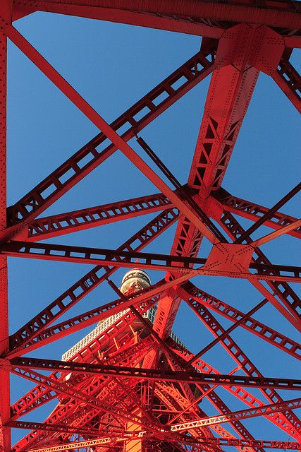 Tokyo Tower, Japan Architecture Masterpiece, Civil Engineering Design, Cultural Crafts, Tokyo Tower, Up Book, Architectural Inspiration, Red Aesthetic, Life Design, Architecture Interior