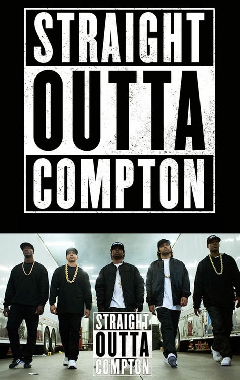 ... Strait Outta Compton, 90s Rappers, Outta Compton, Straight Outta Compton, Real Hip Hop, 2015 Movies, Gangsta Rap, Hip Hop Art, Pop Culture References