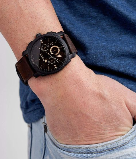 Mens Watches Affordable, Fossil Watches For Men, Stylish Watches Men, Trendy Watches, Mens Watches Leather, Premium Watches, Latest Watches, Mens Fashion Watches, Smart Watches Men