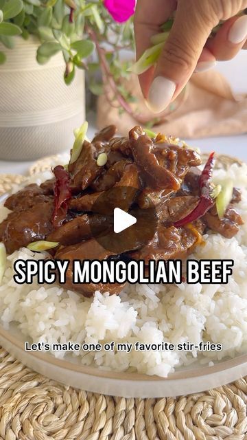 Carmen Spillette on Instagram: "Spicy Mongolian Beef is one of my favourite stir fries. It is so easy to make at home. You can adjust the flavors to make it spicy or not spicy, add more sauce because I love it saucy. 

For more recipes like this follow @eatwithcarmen_

Here’s what you need: 

Beef top sirloin
Cornstarch
Grapeseed oil
Garlic
Green onions
Dried chilis
Ginger 
Mongolian Beef Sauce:
Water
Hoisin sauce
Soy sauce
Oyster sauce
Sambal oelek (garlic chili paste)
Black pepper

COMMENT - BEEF - I will send the recipe in your DMs

The recipe is on my website. 
https://www.eatwithcarmen.com/spicy-mongolian-beef/

Enjoy! 

#mongolianbeef #beefstirfry #easydinner #chinesefoodlover" Chili Garlic Paste, Beef Sauce, Sambal Oelek, Asian Stir Fry, Mongolian Beef, Chili Paste, Beef Stir Fry, Oyster Sauce, Stir Fries