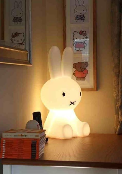 Miffy Lamp Nursery, Miffy Lamp Aesthetic, Miffy Room Decor, Miffy Decor, Miffy Light, Lights For Nursery, Miffy Stuff, Toddler Night Light, Miffy Lamp