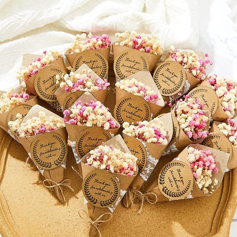 Valentine's Home Decoration, Mini Dried Flower Bouquet, Home Decoration Diy, Bulk Wedding Favors, Refrigerator Decoration, Natural Dried Flowers, Flower Magnets, Dried Bouquet, Rustic Wedding Favors