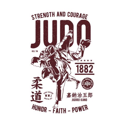 Art Tshirt Design, Tshirt Art, Judo, Art Logo, Tee Design, Karate, Martial Arts, Sale Poster, Shirt Designs