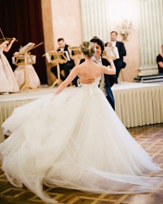 ball gown first dance waltz Wedding Fotos, Bridal Guide, Stella York, Martha Stewart Weddings, Black Tie Wedding, Wedding Songs, Fairy Tale Wedding, Wedding Wishes, Romantic Weddings