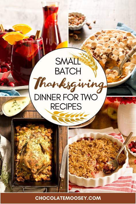 Small Batch Thanksgiving Dinner For Two Recipes. Whether it's just you and your partner or a cozy gathering with a roommate, enjoy classic favorites like stuffed turkey breast, cranberry stuffing, mashed potatoes, and homemade gravy. With recipes designed for 2-4 servings, you’ll savor a festive meal without leftovers. Celebrate the holiday season with intimate, delicious meals that fit your smaller celebration! One Dish Thanksgiving Dinner, Thanksgiving Dinner For One Person, Easy Thanksgiving Meal For 2, Thanksgiving Dinner For 2 People, Thanksgiving Recipes For 2 People, Thanksgiving Recipes For Small Family, Thanksgiving Meal For One, One Person Thanksgiving Dinner, Small Batch Thanksgiving Stuffing