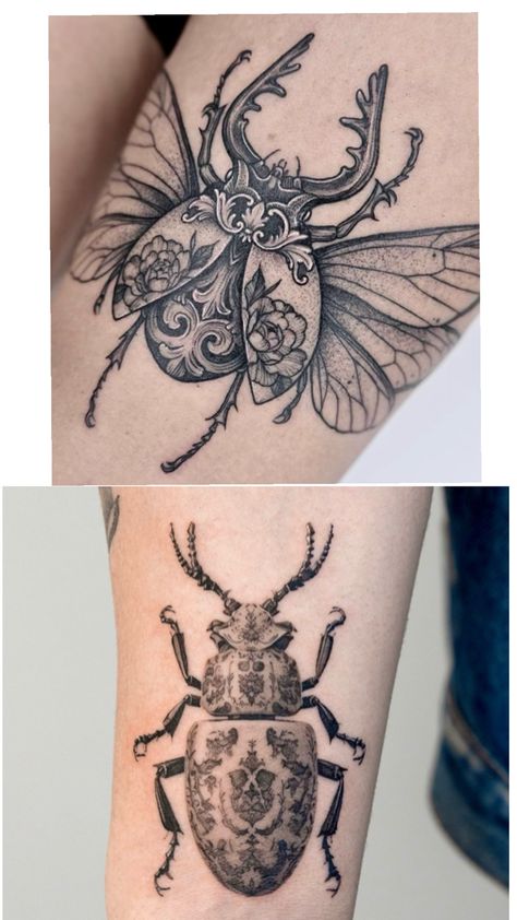 Simbols Tattoo, Taboo Tattoo, Beetle Tattoo, Shin Tattoo, Minimalist Tattoo Ideas, Sketch Style Tattoos, Birthday Tattoo, Insect Tattoo, Bug Tattoo