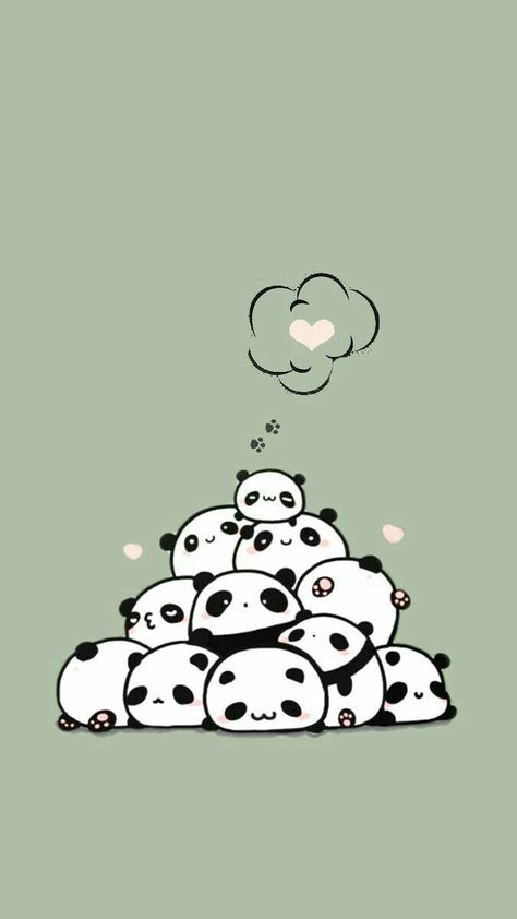 Panda Aesthetic, Panda Wallpaper Iphone, Panda Bears Wallpaper, Panda Background, Cute Panda Drawing, Cute Panda Cartoon, Panda Tattoo, Panda Drawing, Wallpaper Wa