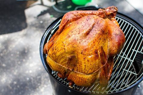 Smoked Whole Turkey, Smoked Turkey Breast Recipe, Precooked Turkey, Weber Smokey Mountain, Smoked Turkey Recipes, Smoked Turkey Breast, Smoker Cooking, Turkey Breast Recipe, Smokey Mountain