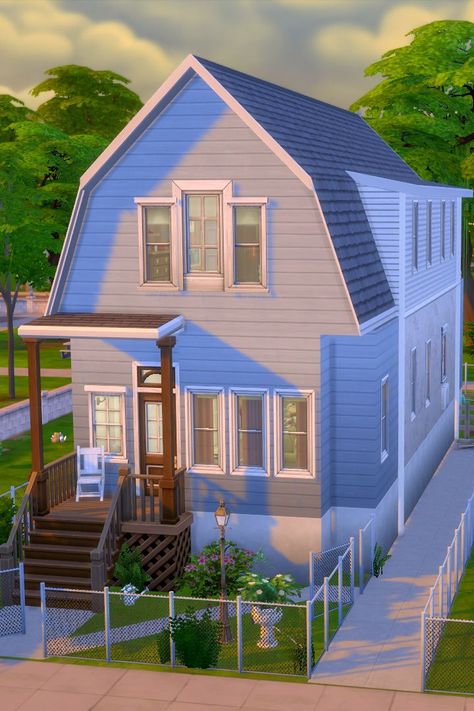 Gallagher House, Sims 4 Family, Sims Building, V Games, Sims House Design, Sims 4 Build, Sims 4 Houses, Sims 4 Cc Finds, Sims House