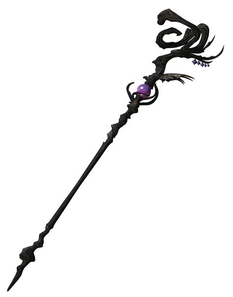 Staff Fantasy Art, Fantasy Magician, Dissidia Final Fantasy Nt, Staff Magic, Wizard Staff, Magical Items, Fantasy Props, Cool Swords, Digital Art Illustration