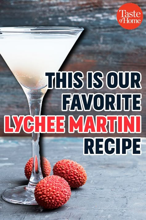 Lychee Vodka Cocktail, Lychee Margarita Recipe, Lychee Martini Recipe, Best Martini, Lychee Mojito, Best Martini Recipes, Martini Flavors, Lychee Cocktail, Friday Drinks