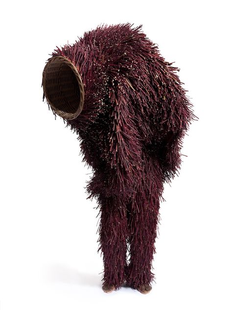 Nick Cave, who considers himself a humanitarian before an artist, created his first Soundsuit in 1992, after the appalling discharge of police officers involved with the Rodney King beating. Originally created as a sculptural costume, Cave discovered it rustled to movement when put on- each creating their own distinguishable noise. Reminiscent of African and Caribbean ceremonial garb as well as haute couture, Soundsuits examine themes of identity, transformation, ritual, and spiritual strength. Nick Cave Soundsuits, Nick Cave Artist, Visual And Performing Arts, Nick Cave, Performance Artist, Pop Design, Sculpture Installation, American Crafts, Visual Artist