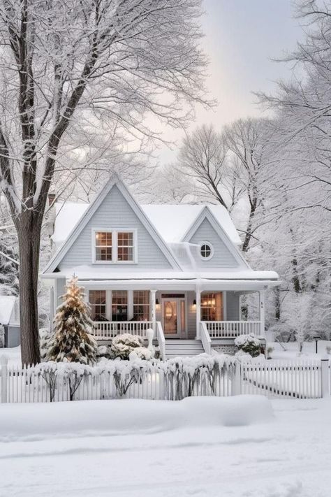 Snowy Cabin, Casa Country, Winter Cottage, American House, Winter Cabin, Dream Cottage, Cute House, Dream House Exterior, House Goals