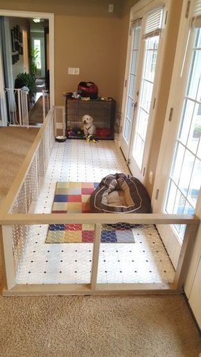 Dogs House, Puppy Pens, Puppy Room, Positive Dog Training, Dog Pen, Dog Playpen, Dog Training Advice, Dog Rooms, Animal Room