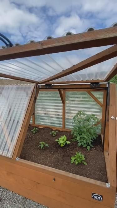 Raised Veggie Garden, Raised Veggie Gardens, Raised Garden Beds Diy Vegetables, Small Vegetable Gardens, Vegetable Garden Planning, Plants Growing, Diy Backyard Landscaping, Veg Garden, Home Vegetable Garden