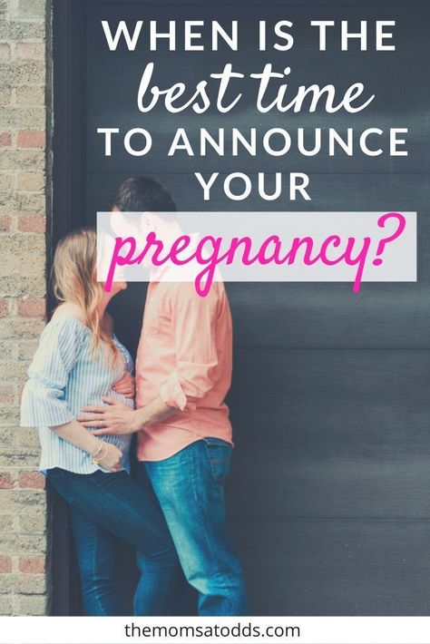 When is the best time to announce your pregnancy? Wondering when to announce to your family? your kids? at work? or on Facebook? We cover the pros and cons of the pregnancy announcement timeline for all of the people in your life! #pregnancyannouncement #pregnant When To Announce Pregnancy, Pregnancy Mood Swings, Pregnancy Due Date Calculator, First Prenatal Appointment, Kids At Work, Announce Pregnancy, Traveling Pregnant, Party Timeline, Pregnancy Timeline