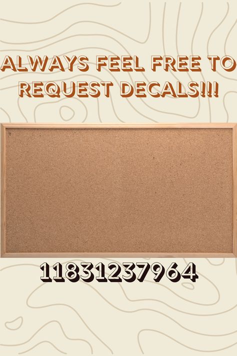 A request from @HappysBlipBeard !!! REMEMBER: YOU CAN REQUEST ANYTIME AND AS MUCH AS YOU WANT! Enjoy this bloxburg bulletin board school decal for your school! #bloxburg #roblox #bloxburgdecals #decals #bloxburgschool #bloxburgbulletinboard #robloxschool #robloxdecals Bloxburg School, School Decal, Coding School, Roblox Image Ids, School Id, Bloxburg Decals Codes, Bloxburg Decals, School Plan, Creative Drawing Prompts