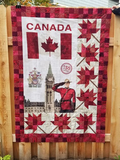 Words & Stitches | A blog about quilts, books and my love for both! Quilts Canada, Canadian Quilts, Sewing Gadgets, Im Falling For You, Northcott Fabrics, Quilts Of Valor, Quilt Borders, Quilt Of Valor, Quilt Border