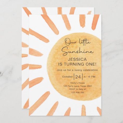 $2.09 | Boho LIttle Sunshine 1st Birthday Sun Summer - birthday invitation, girl birthday, trip around the sun, sun birthday, little sunshine, sunshine party, gender neutral, sunshine invitation, girl 1st birthday, first birthday Sunshine Invitation, Sunshine 1st Birthday, Summer Birthday Invitations, Summer Invitation, First Trip Around The Sun, Boy Birthday Party Themes, Sunshine Birthday, Diy Gift Set, Birthday Trip