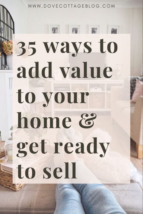 35 methods so as to add worth to your house & get able to promote | Dove Cottage Check more at https://howcandothis.com/homedecoration/35-methods-so-as-to-add-worth-to-your-house-get-able-to-promote-dove-cottage/ Preparing To Sell Your Home, Getting Your Home Ready To Sell, How To Get Your Home Ready To Sell, How To Prepare Your House To Sell, Prep Home For Sale, Tips To Sell Your House, Getting Ready To Sell Your House Tips, Getting Home Ready To Sell, Getting House Ready To Sell Checklist